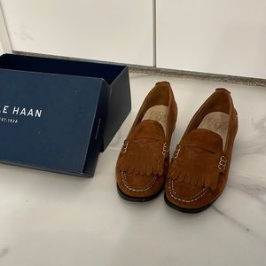 Cole Haan Brown Suede Women’s Loafers - Size 6.
